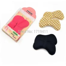 4D Rearfoot Невидимый силикон гелевая наклейка прозрачная Нескользящая губка стелька для ношения высокого каблука обувь наклейка стелька 100 пар