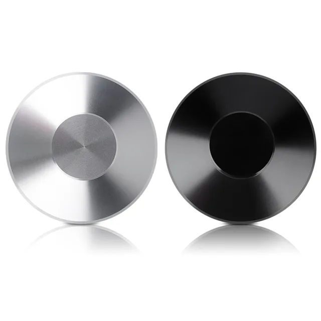 NEW Black Record Weight Clamp LP Vinyl Turntables Metal Disc Stabilizer