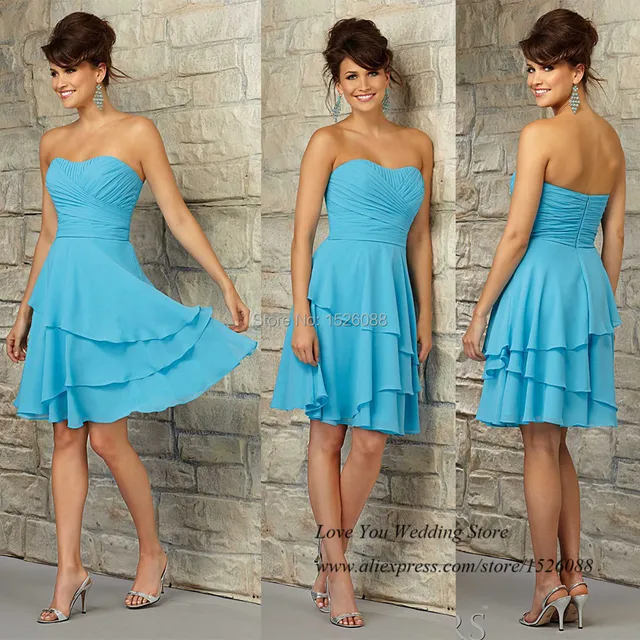 Country Turquoise Dresses