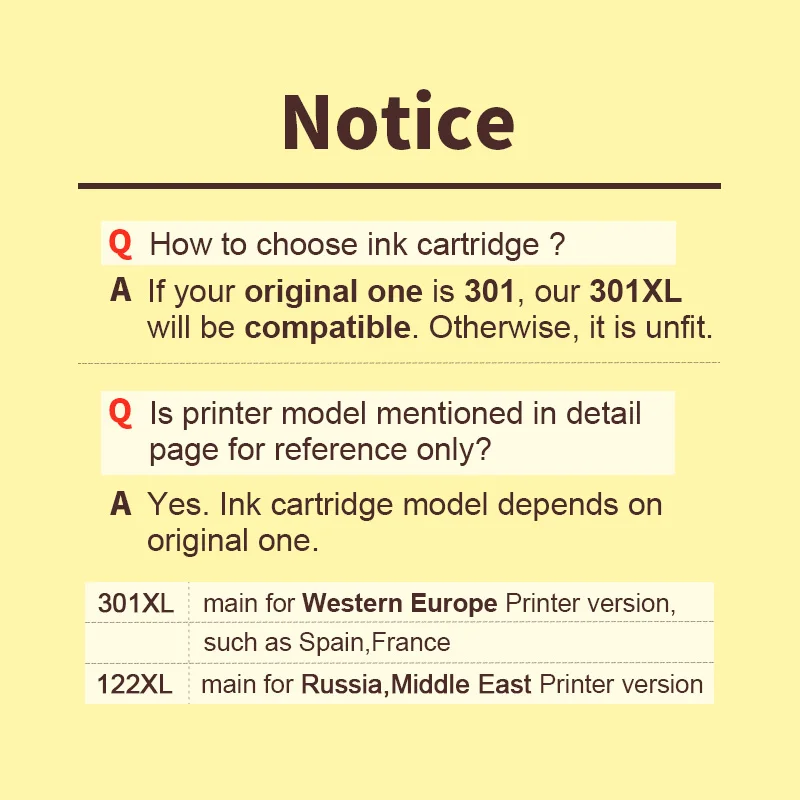 HWDID 301XL Заправка картриджей Замена для hp/hp 301 для hp/hp 301 с чернилами hp Deskjet 1000 1050 2000 2050 2510 3000 3054 принтер