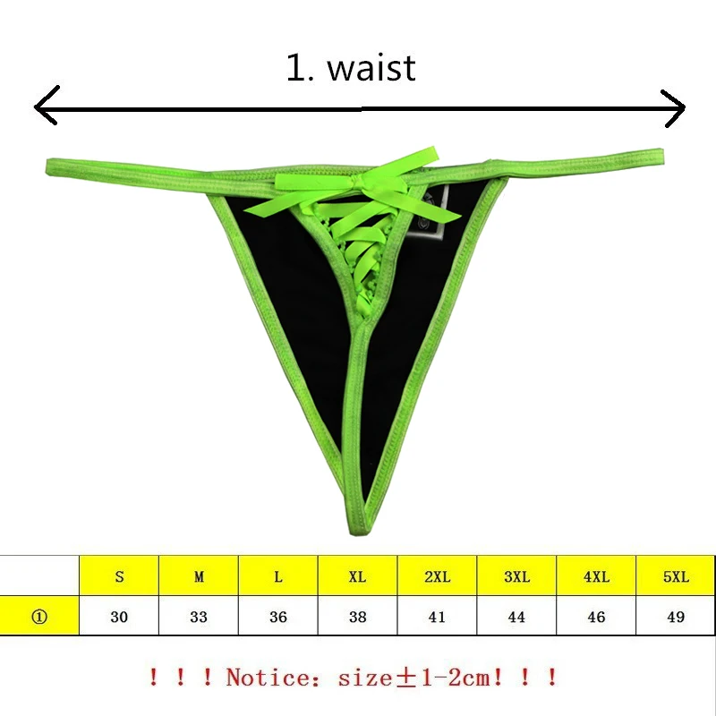Mierside TH05 привлекательные зеленые стринги на бретельках с рисунком, трусики-стринги, сексуальная одежда на каждый день, большие размеры от XS-6XL