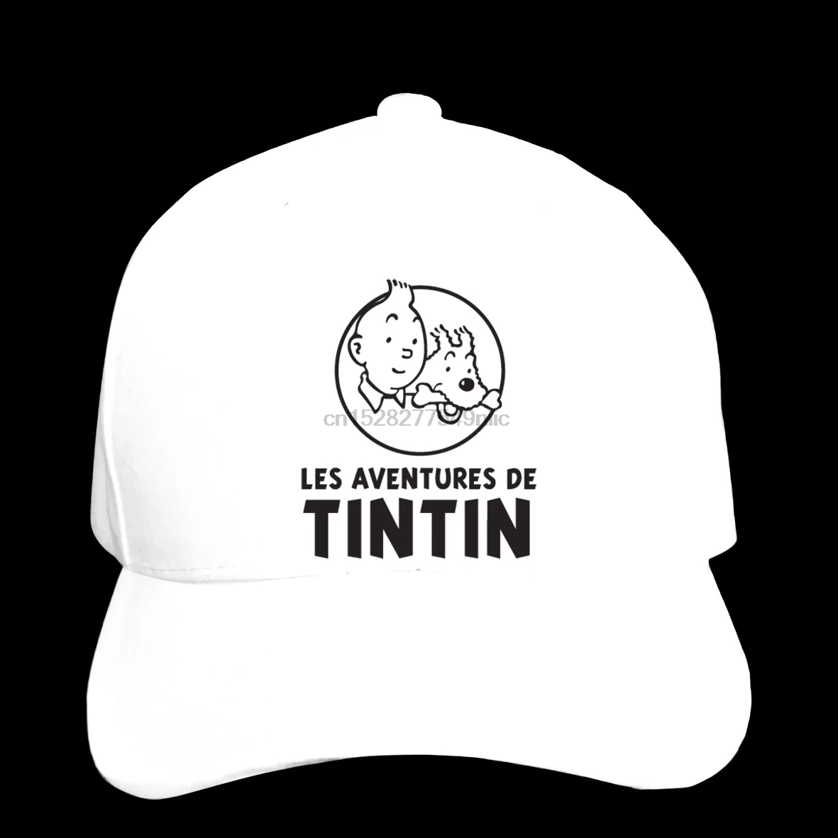

Men Baseball Cap Tintin logo Snapback Cap Women Hat Peaked