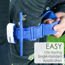 На открытом воздухе Выживание, первая помощь Инструмент Боевое применение Quick Release аварийного аварийно-спасательная Скоба медицинский жгутовые ремни повязки