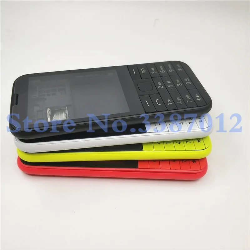Чехол для Nokia Asha 225 N225 с английской клавиатурой и логотипом|Корпусы рамки