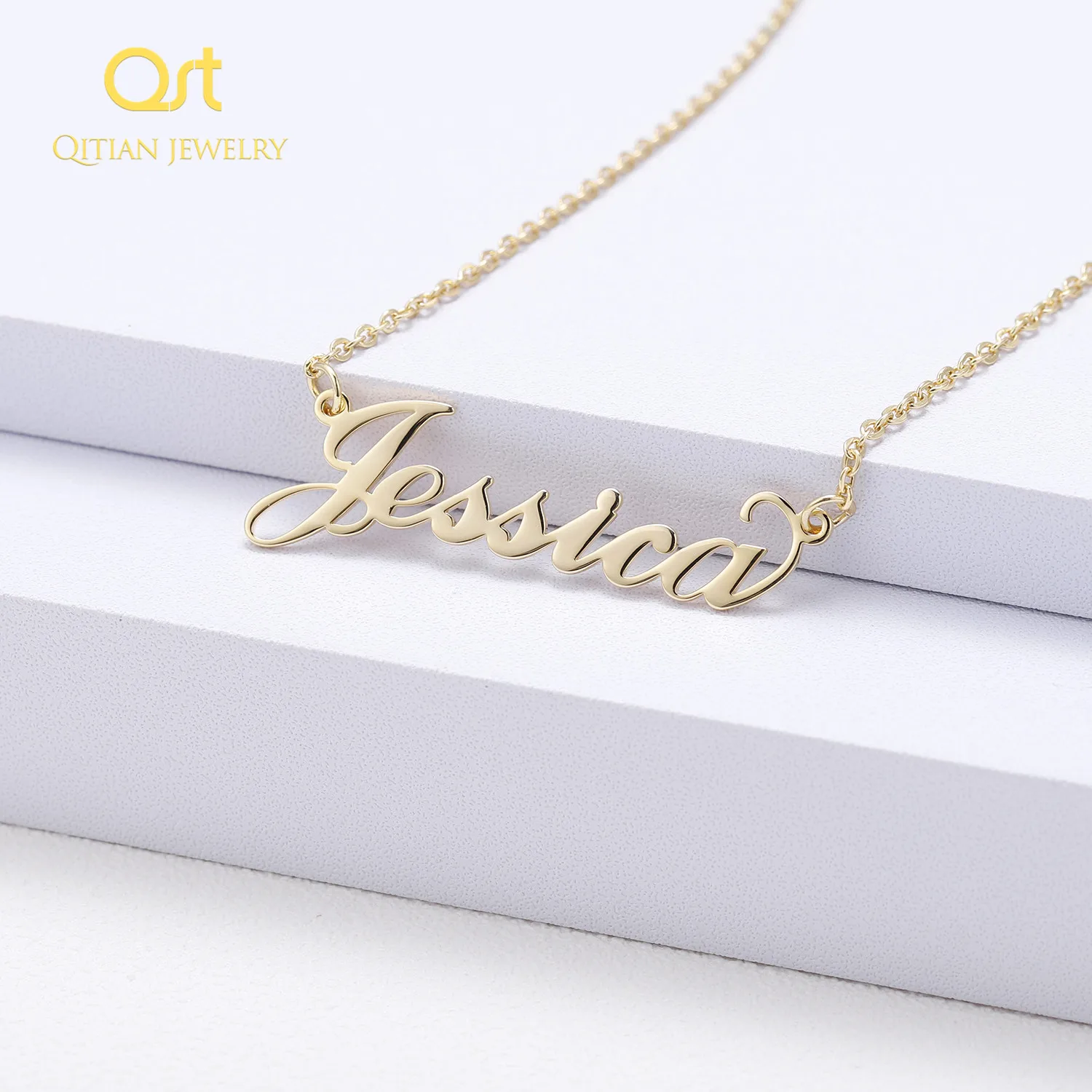 Pendant Customized Nameplate Necklace 