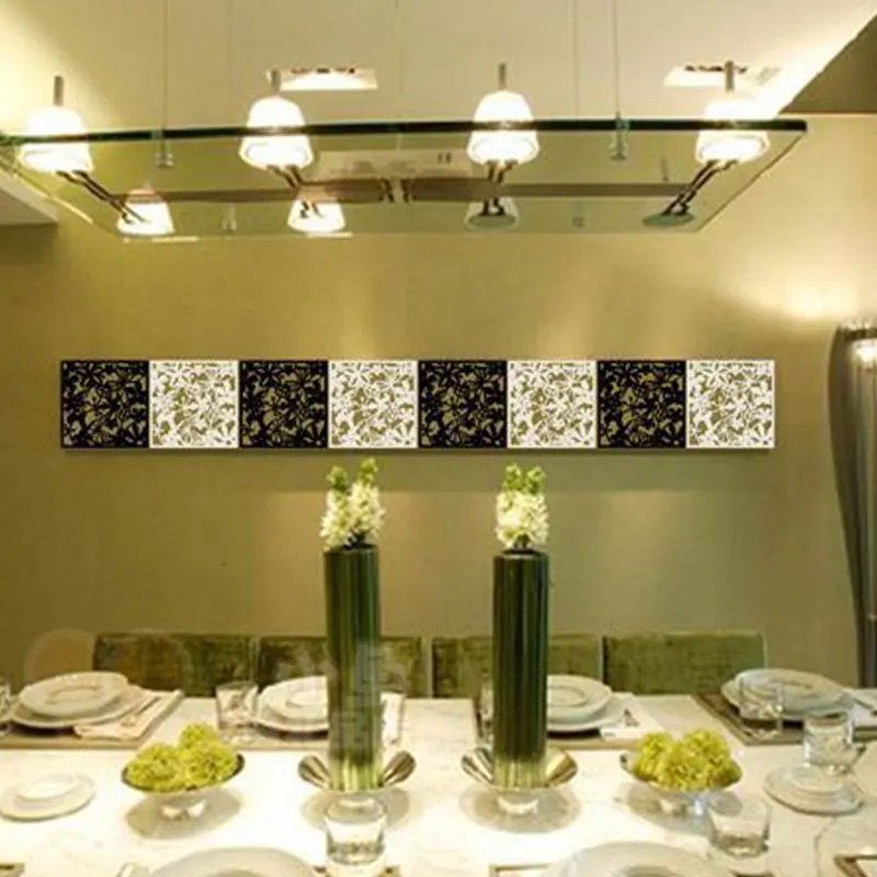 Calcomanías divisor de habitación de moda huecas pantalla colgante Hogar & Amp; partición de vida ahuecada