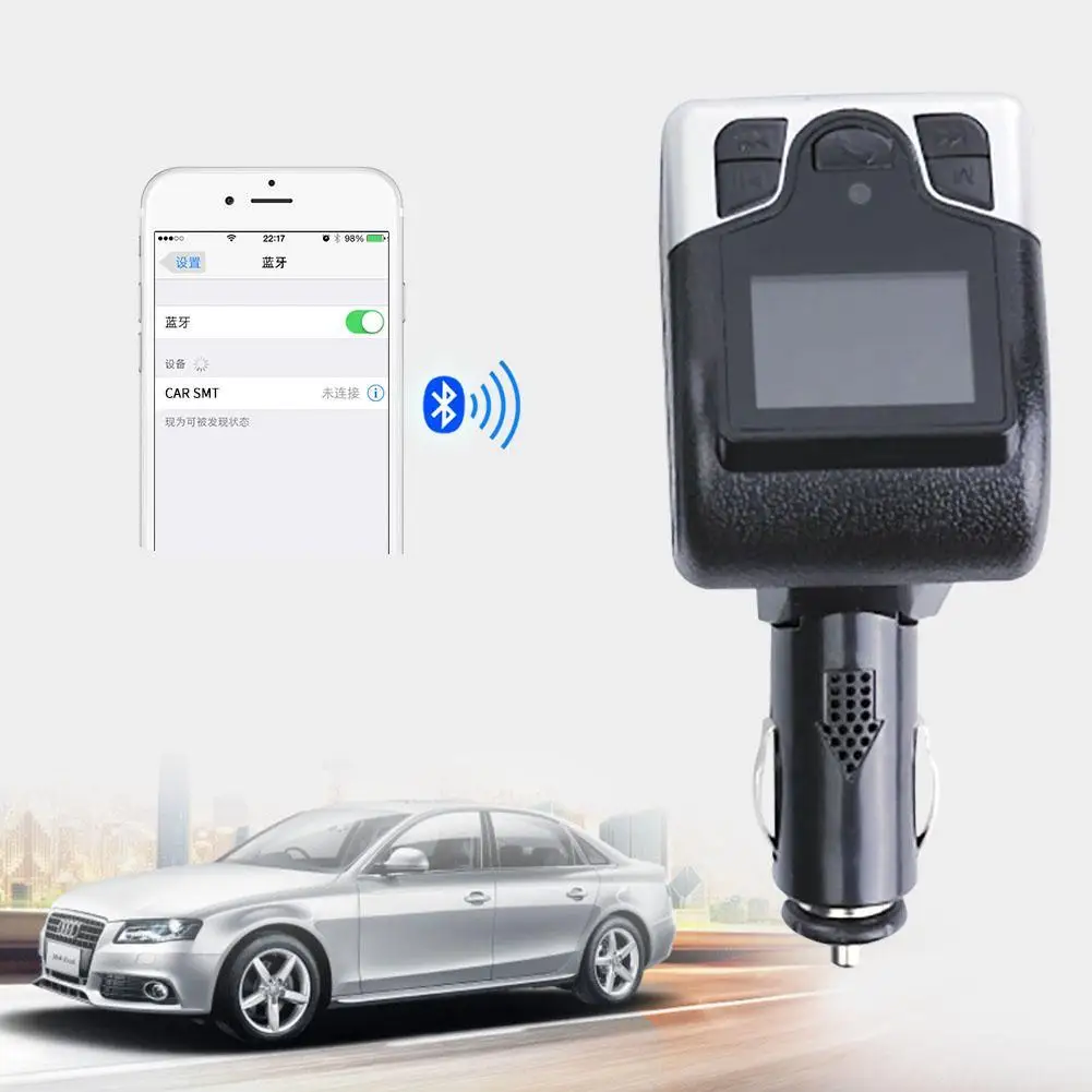 Автомобильный MP3 аудио плеер Bluetooth 3 0 fm передатчик беспроводной модулятор