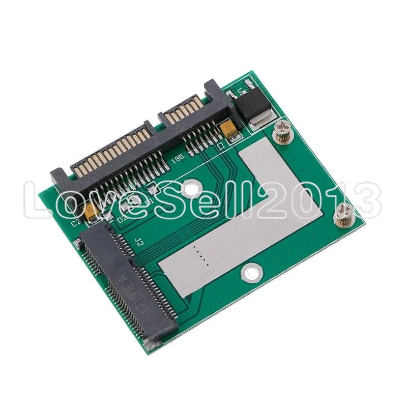  Universal Standard mSATA SSD zu 25 Zoll SATA 60 Gps Adapter Konverter Karte Infrarot-flammensensor-