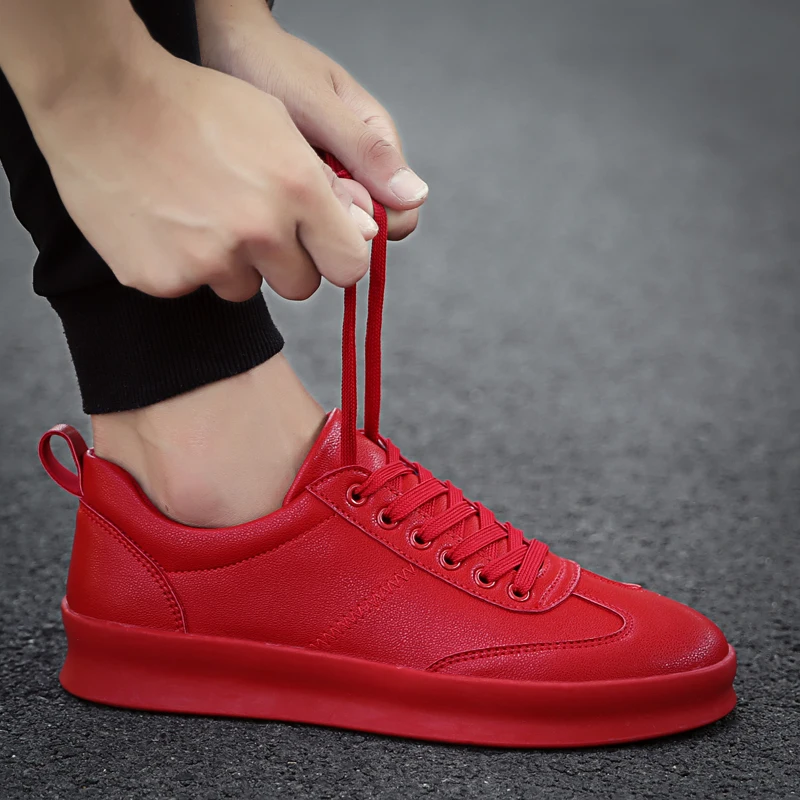 British Men Comfortable Running Shoes Male Sneakers Antiskid Flats