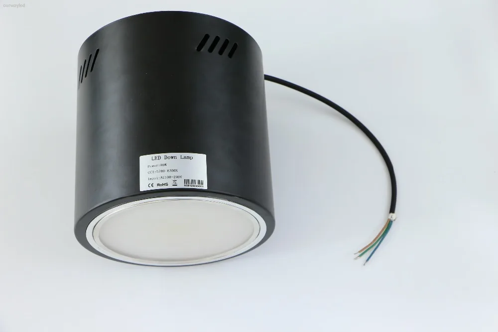 Super Power Led Big Downlight 100w High Ceiling Lighting 9000