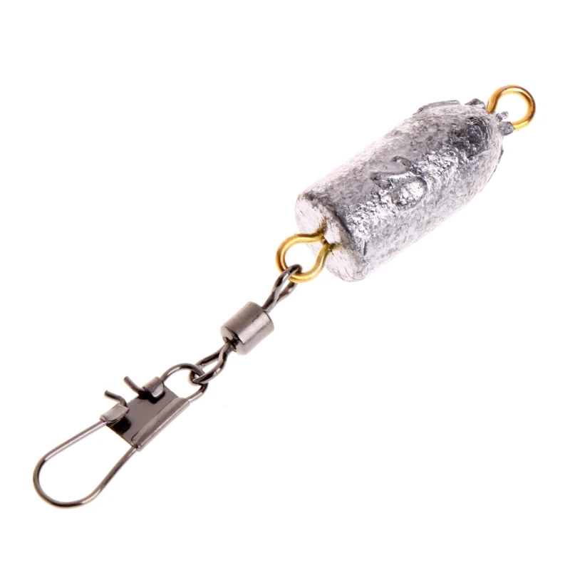 

OOTDTY Bullet Shaped Weights Lead Sinkers Anti Dust Sea Fishing Sinker Tackle 6/8/10/20g