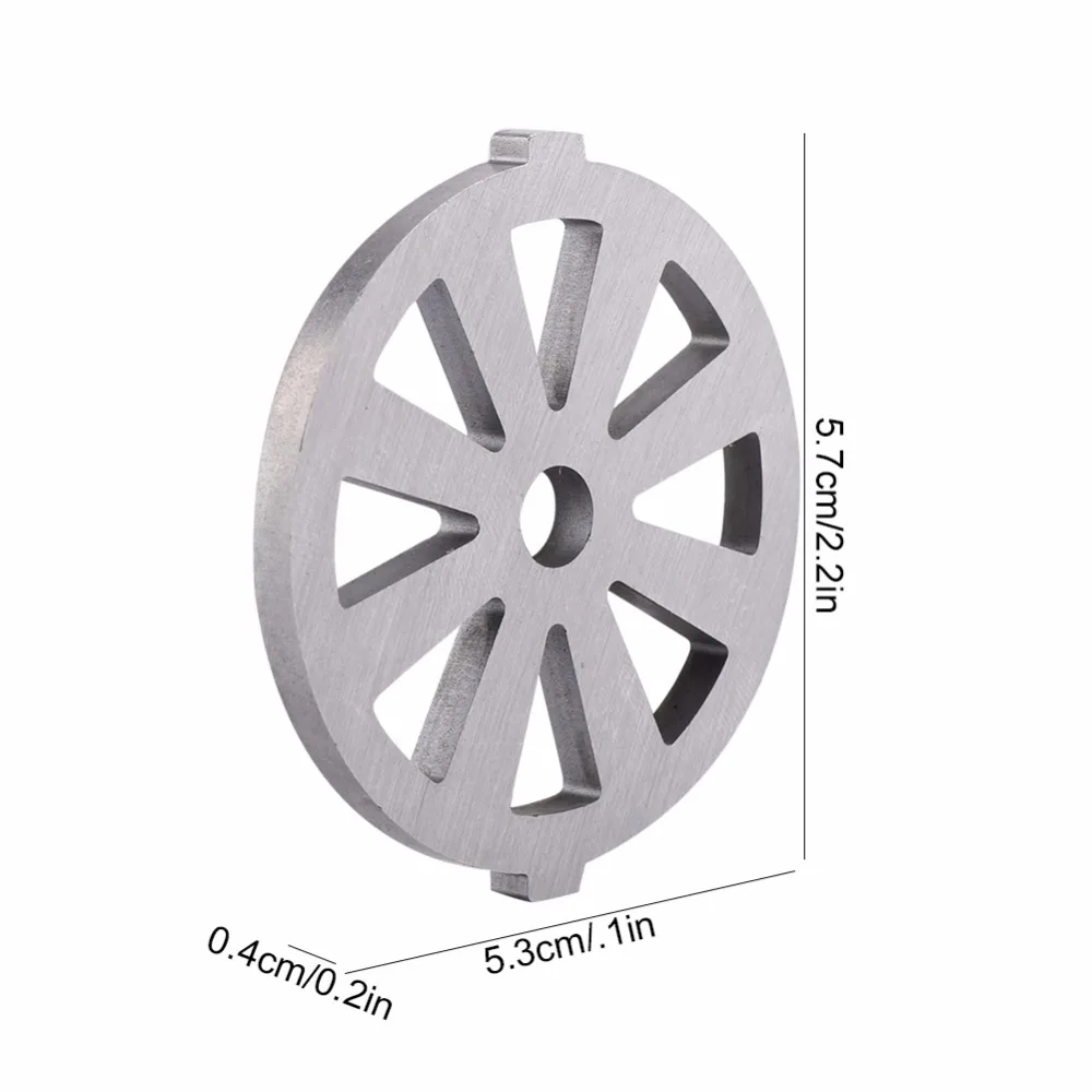 Мясорубка Горячая 3 мм 5 мм 7 мм 8 мм отверстие Мясорубка дробилка Мясорубка пластина дисковый нож кухонные мясорубки инструменты