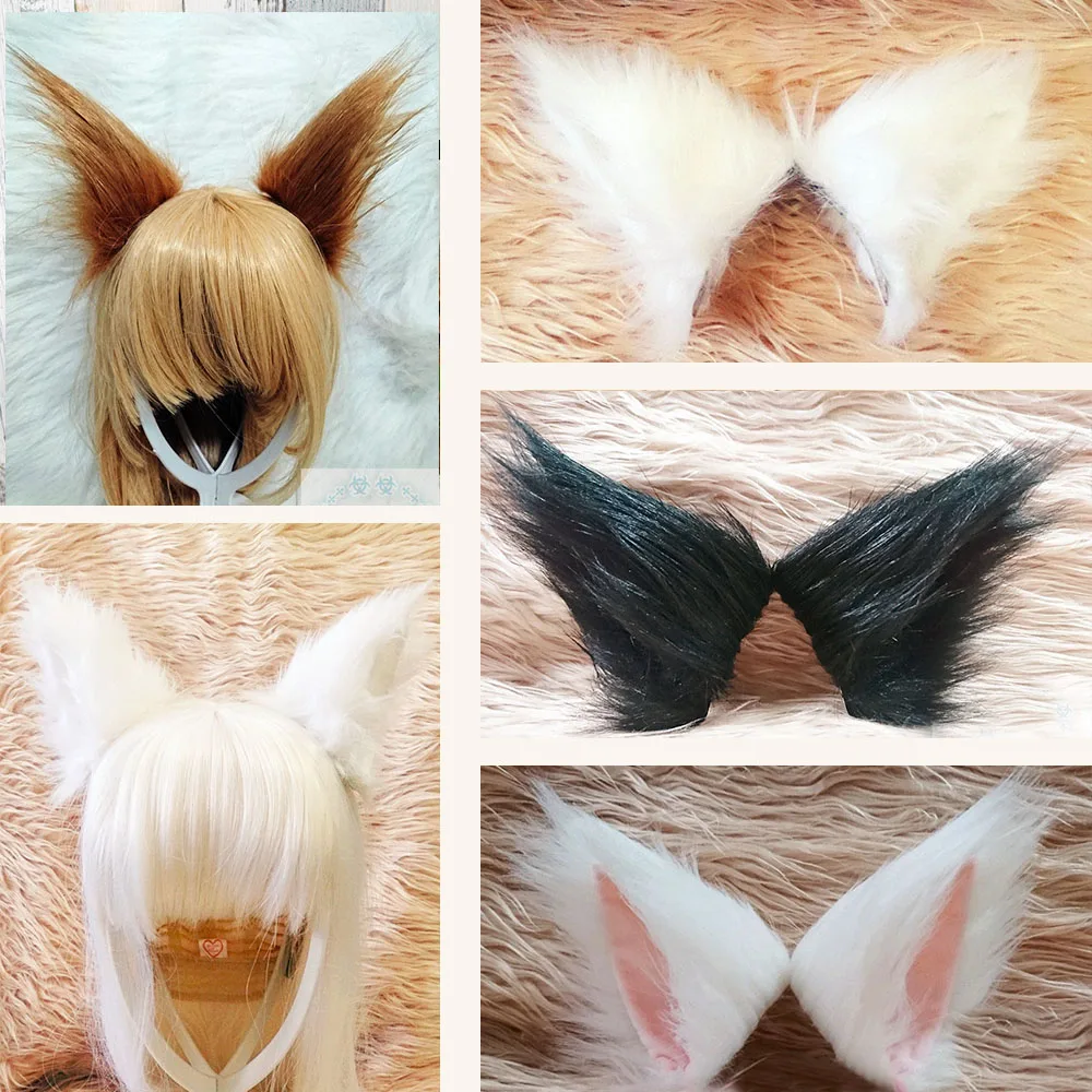 

Anime Kamisama Kiss cosplay Cartoon Cat Ears Hairband Headwear Sexy Long Fur Accessories Party Christmas Headband