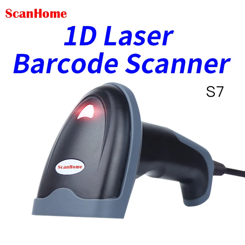 ScanHome scanning barcode laser scanning code courier to grab