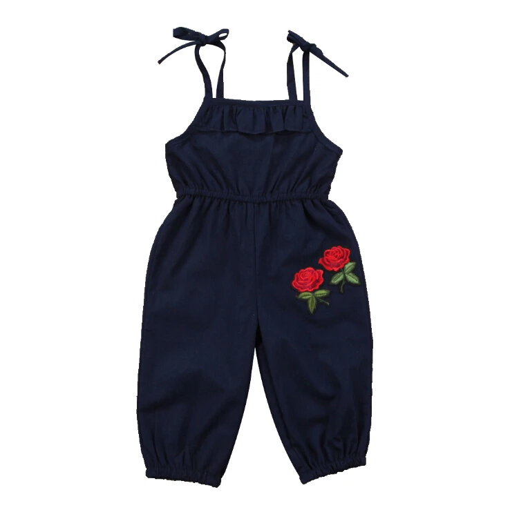 

Newborn Kids Baby Girls Clothing Cotton Romper Sleeveless Summer Flower Cute Jumpsuit Outfits Girl New 1-6 T