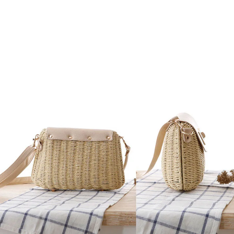 Della Crochet Boemia Donne Di Borsa light Brown Borse Bow Spalla Sacchetto Crossbody Estate Intrecciata Per Brown Handmade Paglia green Spiaggia Le Hollow Cestino Out Feminina xE0Tqq5vYw