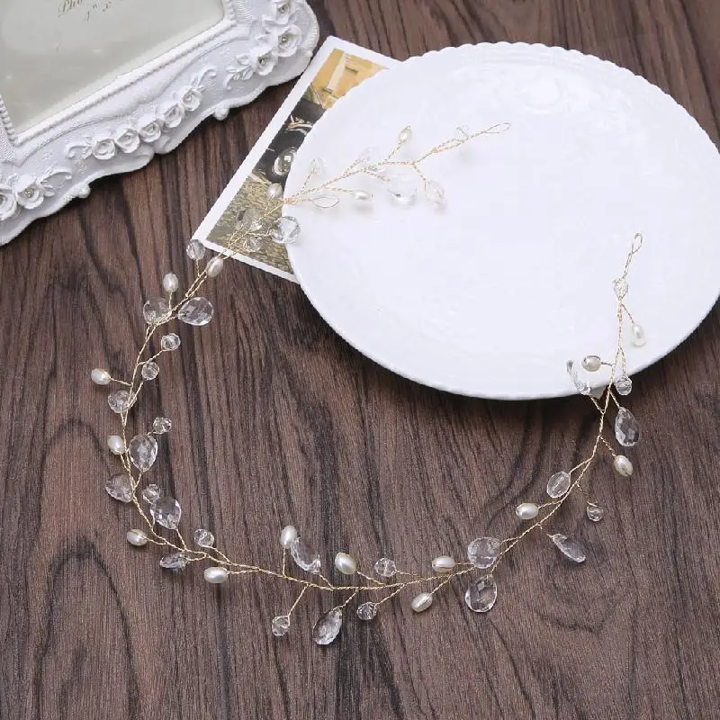 1pc Europe Style Wedding Garland Hairbands Bridal Headpiece Hair