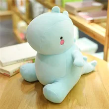 blue stuffed dinosaur