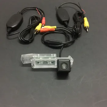 

Night Vision / Wireless Color CCD Reversing Back Up Parking Camera For Volkswagen VW Golf 7 Golf7 2012~2015 / License Plate OEM