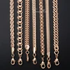 585 Rose Gold Necklace For Women Men Venitian Curb Snail Foxtail Link Chains Womens Mens Gold Filled Necklaces Wedding gift CNN1 ► Photo 1/6