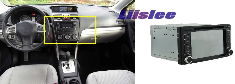 Для Subaru Forster SH SJ MK3 MK4 2008~ LiisLee Автомобильный мультимедийный телевизор DVD gps Радио Carplay стиль навигация Navi