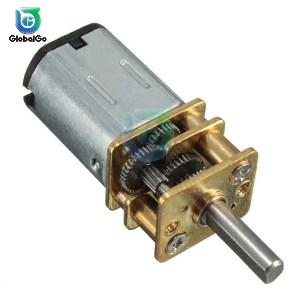 Mini Metal DC Gear Motor with Gearwheel Model 30RPM 6V 600RPM 12V 300RPM 12V Micro Speed Reduction Gear Motor Control