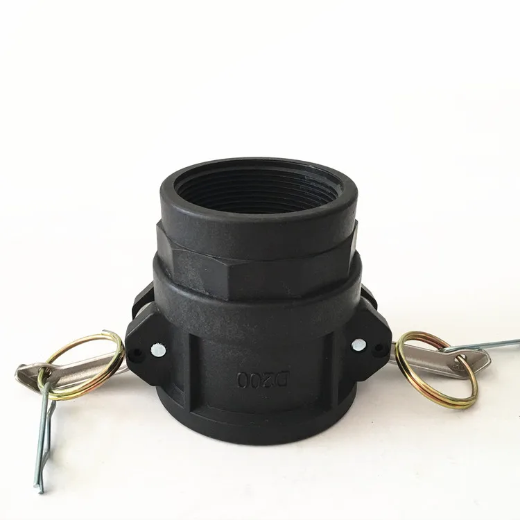 High quality quick coupling PP adapter fittings male camlock part D 1inch D100in Pipe Fittings