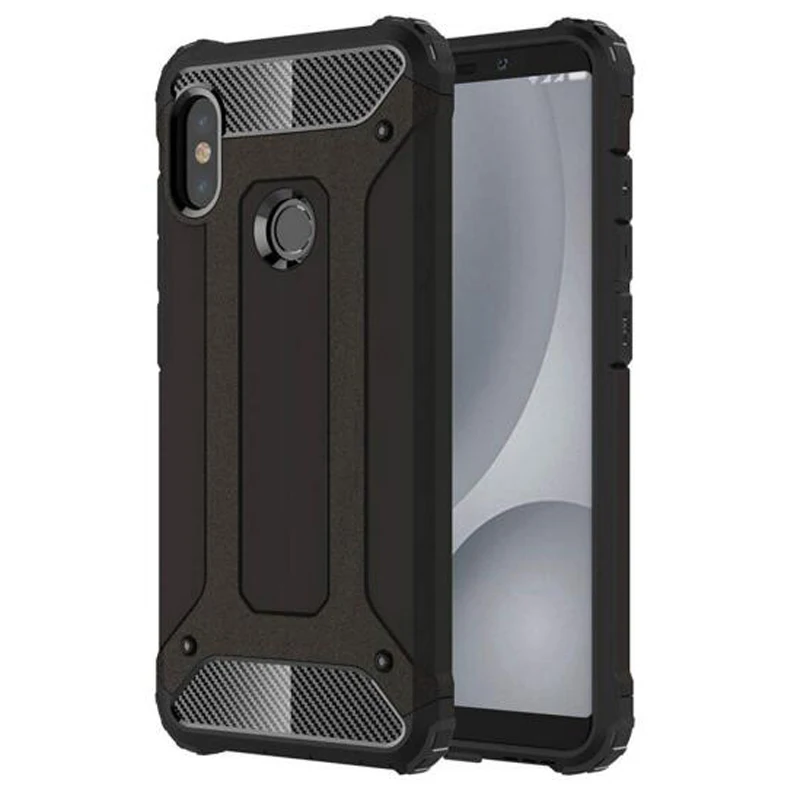 phone case xiaomi a2 lite armor silicone heavy duty bumper shockproof cover for xiaomi mi a2 lite case for xiaomi mia2 lite