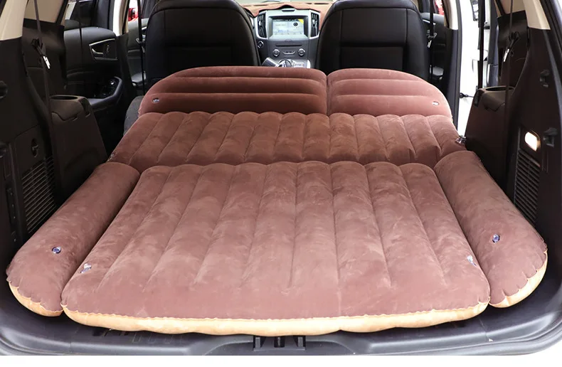 Чеканка три поколения внедорожник задним бардачком надувной матрас кровать для путешествий на автомобиле задние чехлы для сидений автомобиля из ткани, шок матрас