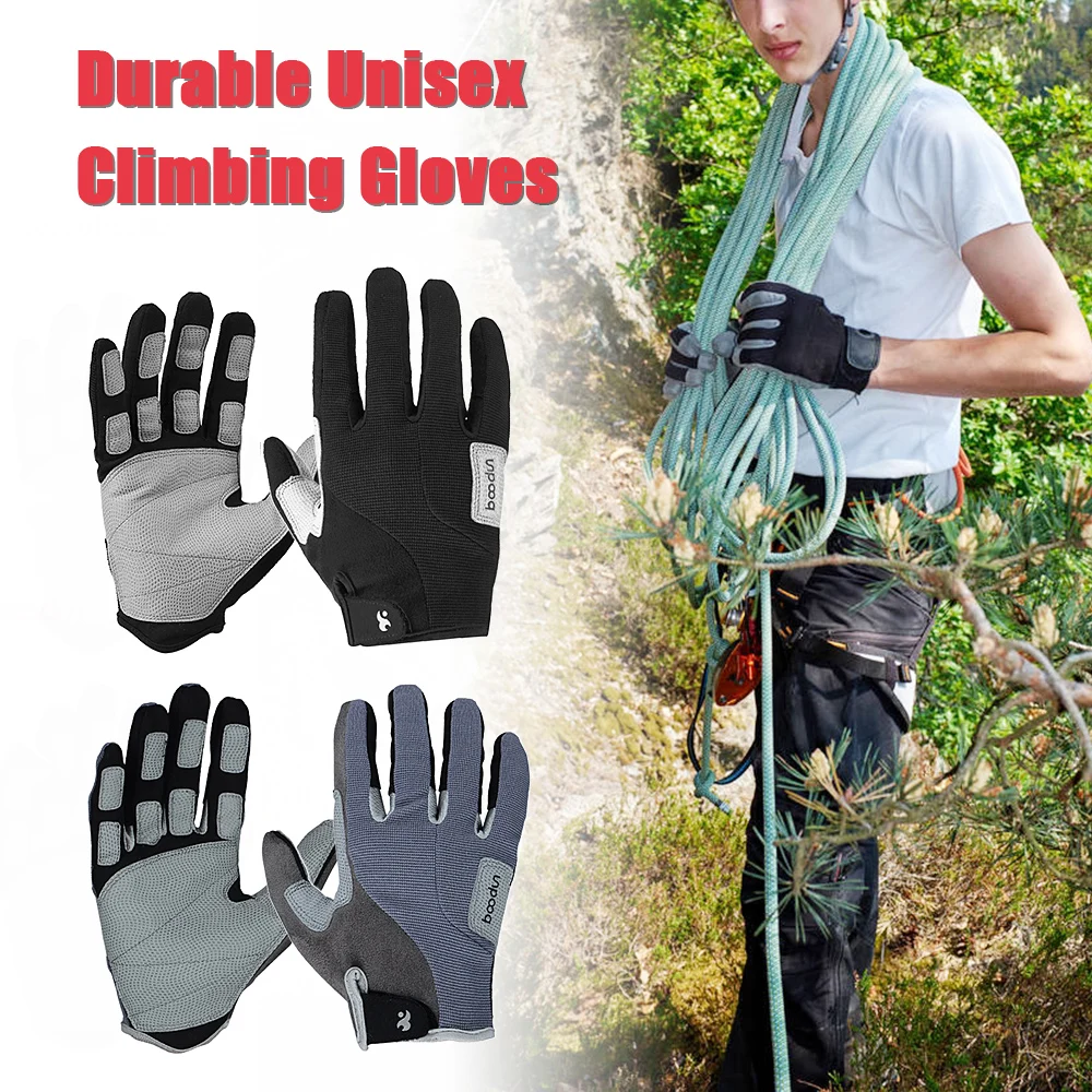 

Climbing Glove Unisex Sport Gloves For Outdoors Mountain Climbing Hiking Fishing Exercise Fitness Gloves 2019 New High Quality