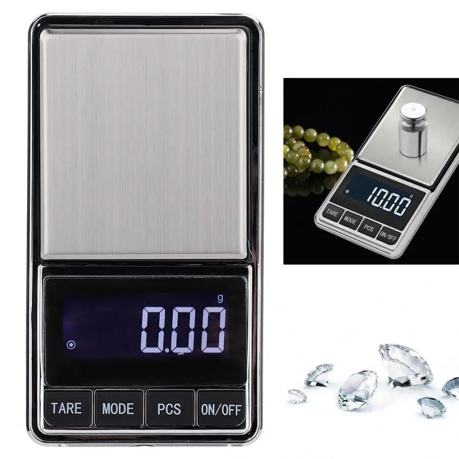 

Professional 200g/0.01g Portable Mini High Accuracy Jewelry Weight Electronic Digital Scale Gram Jewelry Making Tool for Jeweler