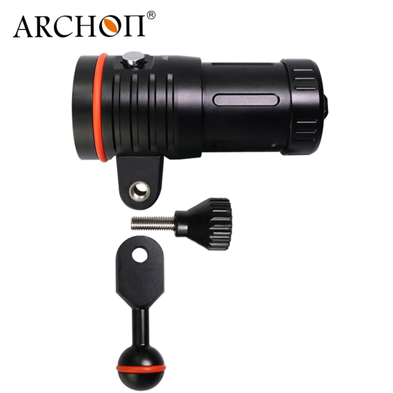 ARCHON D35VP II фонарик для дайвинга 4200LM * L2 красный УФ светодиодный фонарь Подводные