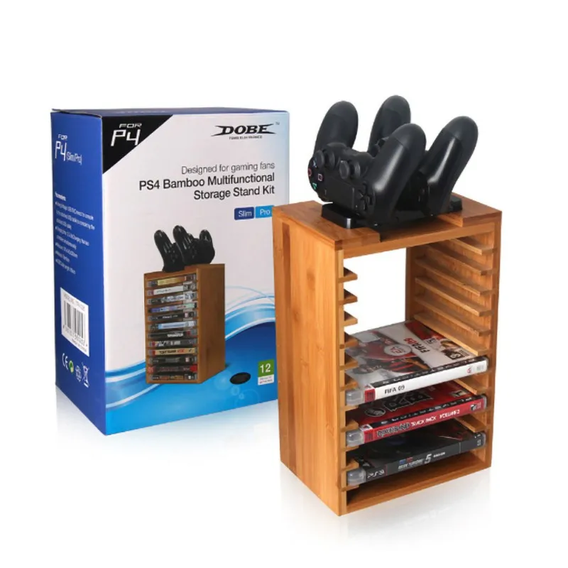 

PlayStation PS4 Bamboo Multi-functional Storage Kit for Slim and Pro