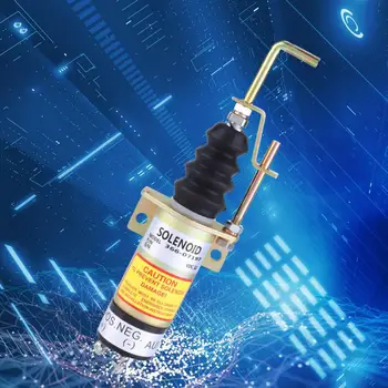 

366-07197 SA-3405T Fuel Shutoff Solenoid Valve For Electric Generator 12V Manual Flush Valve Solenoid Valve