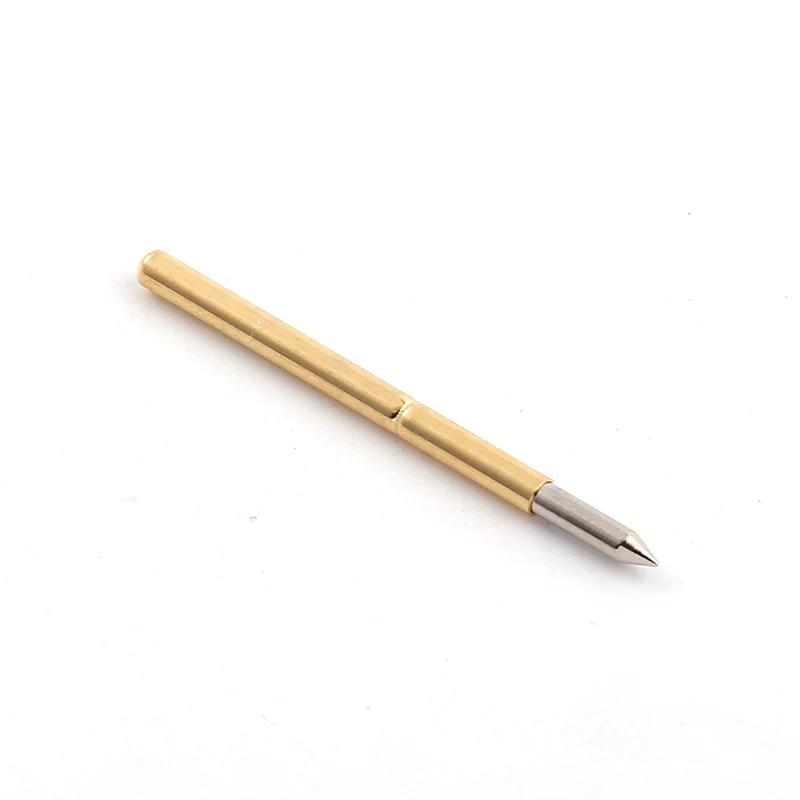 Straight upper tip P125-B1test needle test spring ejector 100 pieces/package integrated test probe tool accessories