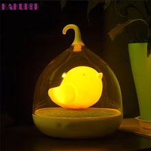 High Quality LED Nightlight Lamp Touch Sensor Bird Light Home Decor Bedroom