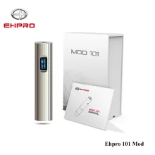 Оригинальный Ehpro 101 mod 50 Вт мех mod с большой 0.49 дюймов экран OLED дисплей Регулируемый фитинг 18350 и 18650 батареи