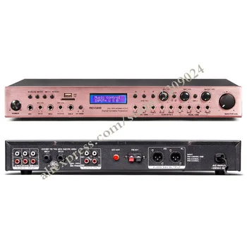 

Professional Digital Display Microphone Pre-effects KTV Karaoke USB Reverberation Vocal Anti-howling Mic System