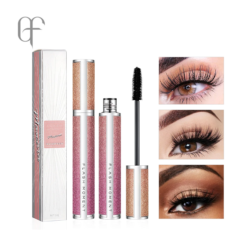 

FlashMoment Mascara Waterproof Sweatproof Eyelash Extension Black Thick Lengthening Eye Lashes Cosmetics Mascara Eyes Makeup