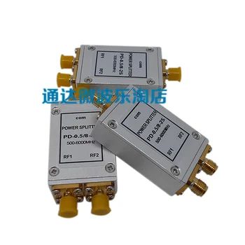 

500M-6G RF power splitter, WIFI, sma one point two high frequency two power splitter, splitter splitte