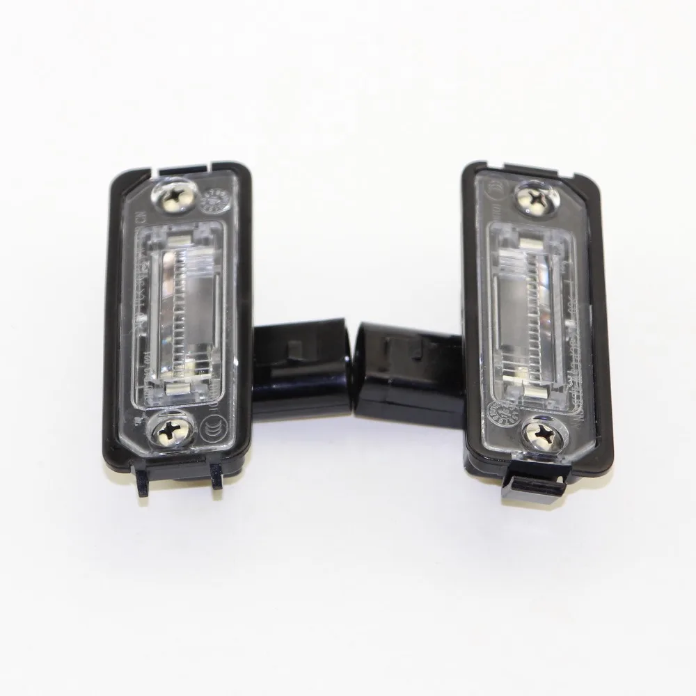 2 шт. галогенные номерные знаки подходят для VW Golf MK4 Beetle Polo Phaeton Lupo 1J6 943 021 B 021B 1J6943021B