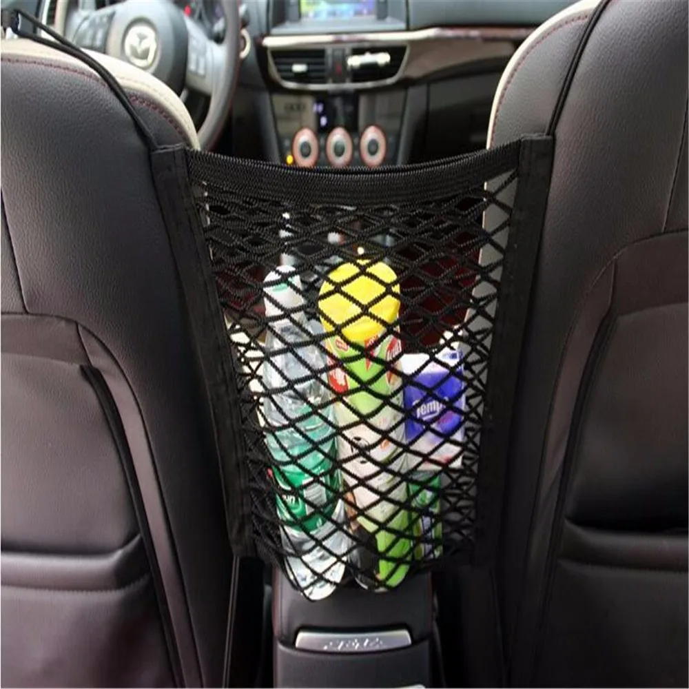 Автомобиль Организатором сиденья в заднем хранения сети сетки для Volkswagen VW Polo Golf 4 Golf 6 Гольф 7 CC Tiguan Passat B5 B6 Jetta Mk5 MK6