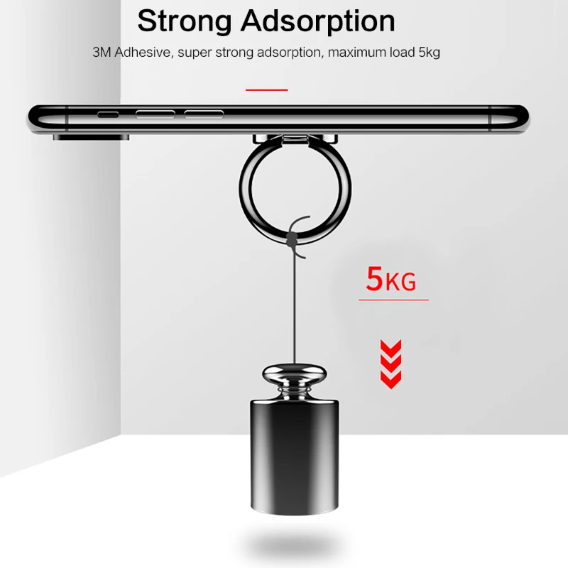 LINGCHEN Universal Finger Ring Holder For Phone Tablet 360 Rotation Mobile Phone Holder Stand For Samsung Cell Phone Holder