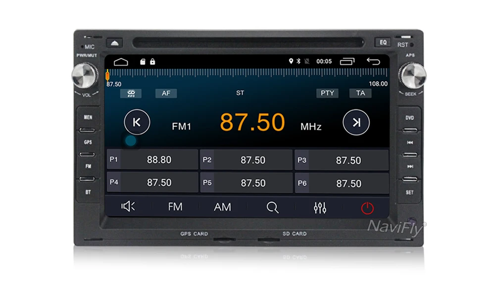 Perfect NaviFly 7" Android 7.1 Car DVD player gps navigation for VW/Volkswagen/PASSAT/B5/MK5/GOLF/POLO/TRANSPORTER 2G RAM 2din 4G LTE 14