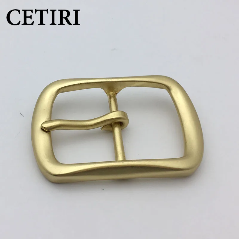 Высококачественный латунный ремень CETIRI для мужчин и женщин с пряжкой
