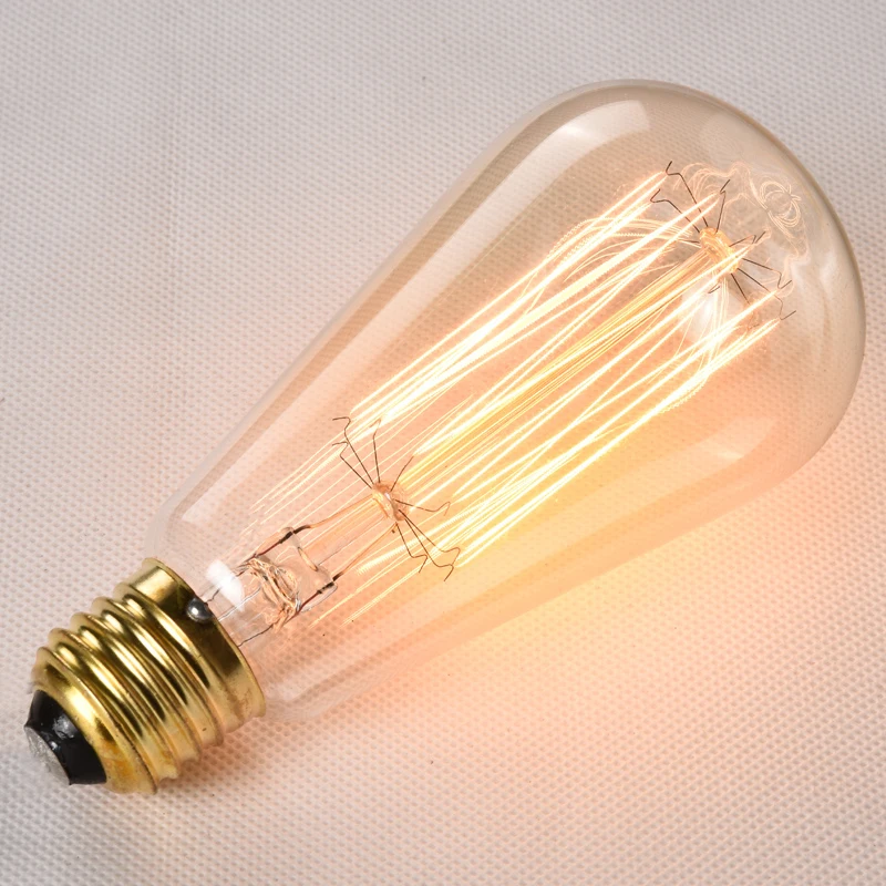 Vintage Edison Bulb E27 40W Retro Filament Edison Light 90 V260 V