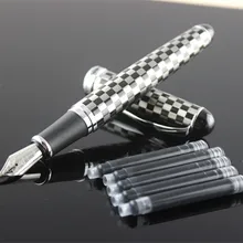Перьевая ручка Jinhao с подарочной коробкой, каллиграфическая ручка, чернильная ручка 0,5 мм/1,0 мм, офисные школьные принадлежности, подарки для любимых друзей