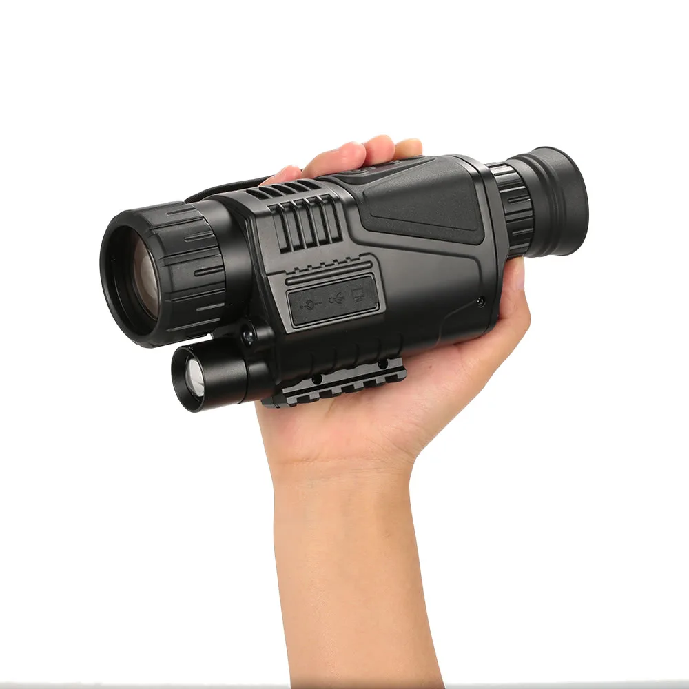 

5x40 digital infrared night vision monocular goggle no thermal with video camera Night vision monocular weapon sight hotsale