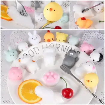 

Mini Squishy Toy Cute Animal Antistress Ball Squeeze Mochi Rising Toy Abreact Soft Sticky Squishi Stress Relief Toys Funny Gift