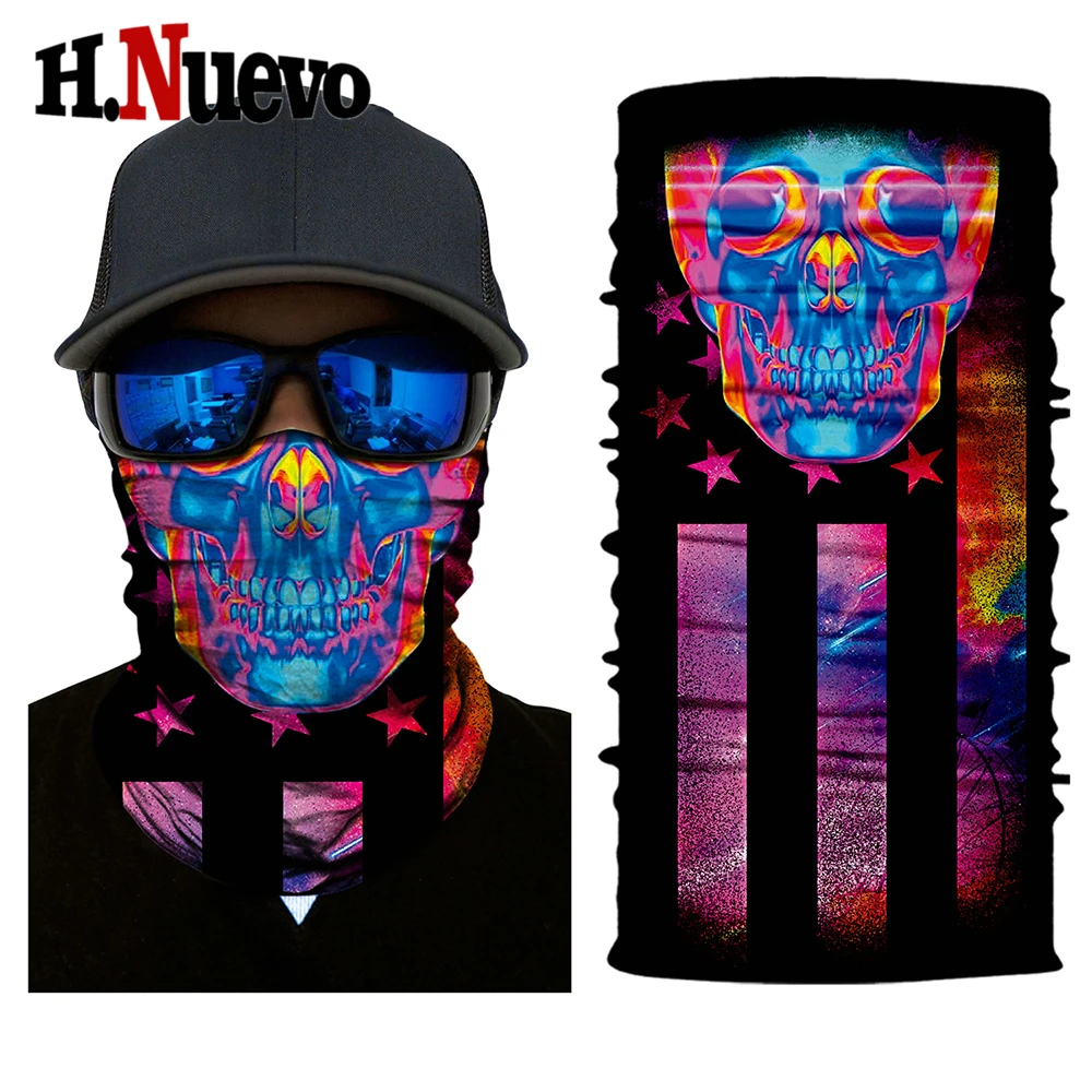 PL180107 for motorcycle skull face mask balaclava winter biker masque bandana